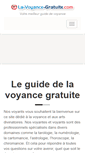Mobile Screenshot of la-voyance-gratuite.com